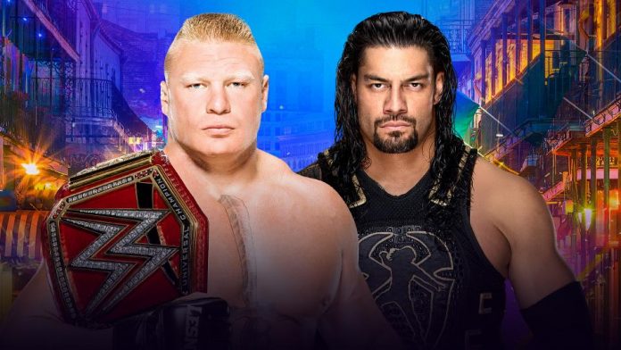 Wrestlemania 34 Results: Brock Lesnar Vs. Roman Reigns (wwe Universal 