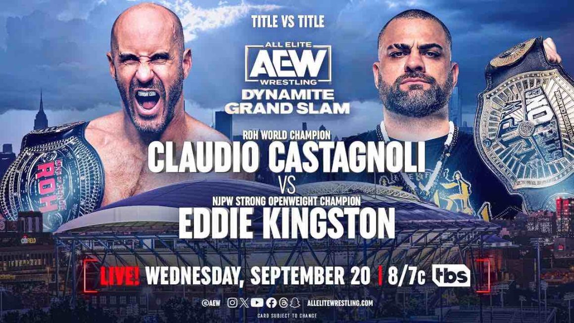 Aew Dynamite Grand Slam Preview Four Title Matches Wwe News Wwe