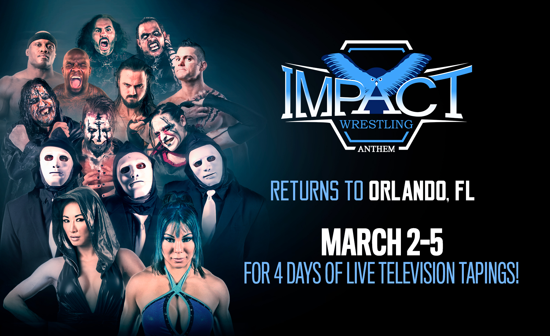 First match set for Impact Wrestling TV tapings in Orlando