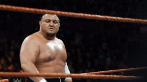 Rock comments Samoa Joe