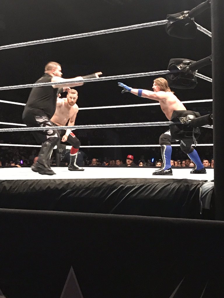 5/1 WWE Live Results Stockton, California (Tag match main event) WWE