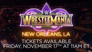 WrestleMania 34 tickets