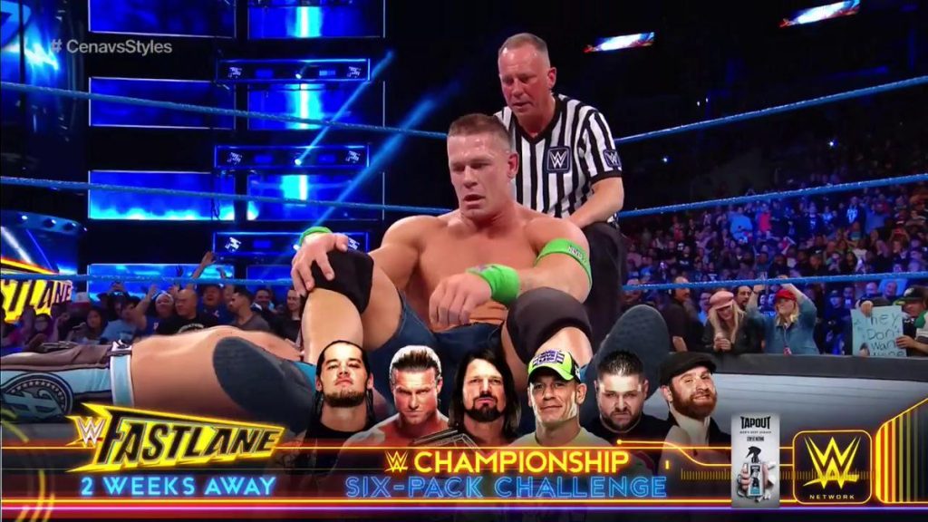 John Cena added to WWE Fastlane PPV main event making it a Six Pack ...