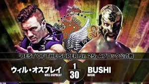 NJPW Best of the Super Juniors Results