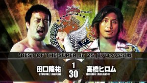 NJPW Best of the Super Juniors Results