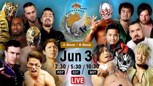 NJPW Best of the Super Juniors Results