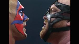 Sting and Vader during their time in WCW