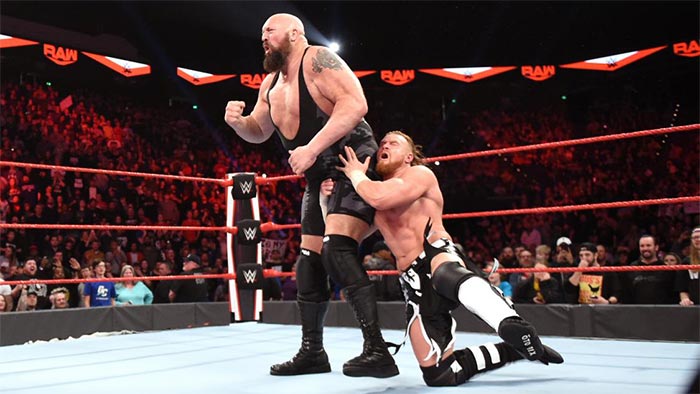 700px x 394px - WWE Raw Results - 1/13/20 (First-ever Fistfight, Brock Lesnar ...