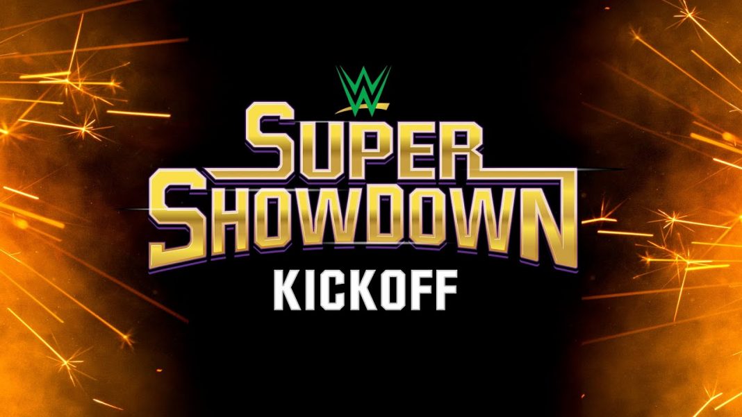 Video Watch the live WWE Super ShowDown Kickoff Show from Riyadh