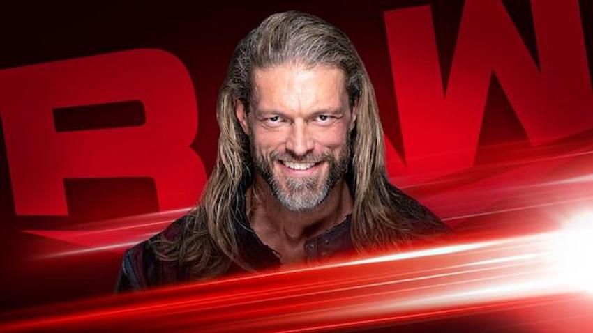 Edge confirms he will be at Monday Night Raw