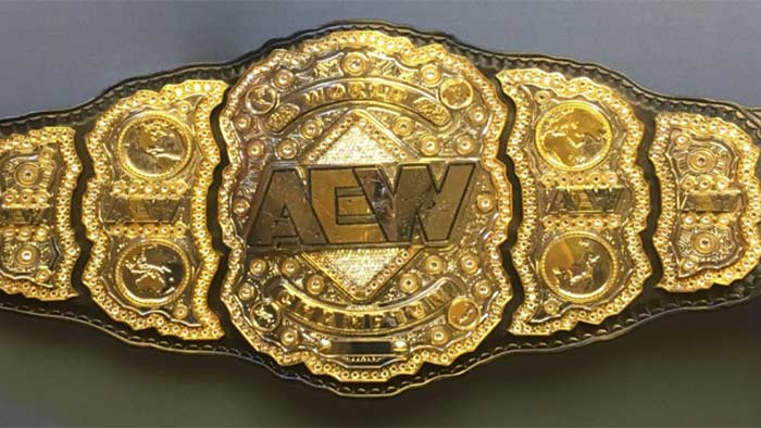AEW World Championship Title Belt
