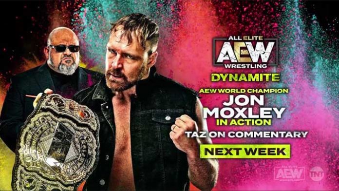 AEW World Champion Jon Moxley set to return next week on Dynamite, four ...