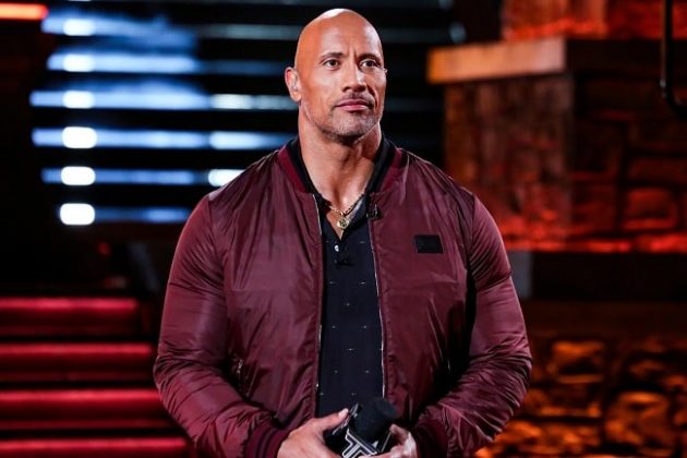 dwayne johnson aew