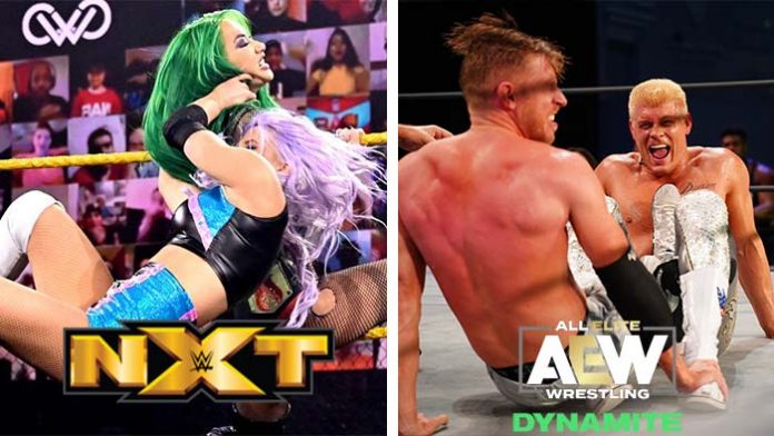 Aew Dynamite And Wwe Nxt Ratings Viewers Up For Both Shows Aews Demo Slightly Down Wwe News 