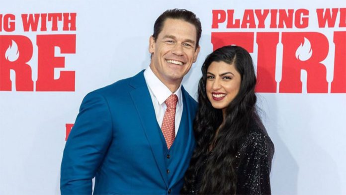 John Cena reportedly marries girlfriend Shay Shariatzadeh in a private ...