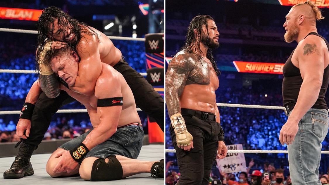 WWE Smackdown Tampa Recap & My Experience at Amelia Arena! SUMMER SLAM -  JOHN CENA - EDGE vs Rollins 