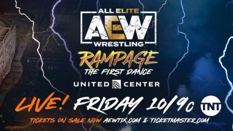 Updated Card for this Friday’s AEW Rampage on TNT live from Chicago ...