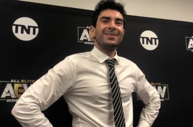 Tony Khan gives NBA Finals Milwaukee Bucks a replica AEW Championship Belt