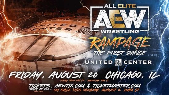 Fans attending Friday's AEW Rampage will need to mask-up