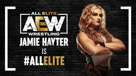 AEW announces Jamie Hayter signs with the company