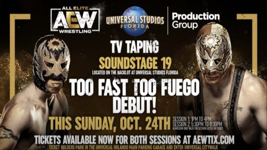 Top AEW star looks to be debuting under a mask at Dark tapings