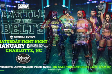 AEW announces special Battle of the Belts