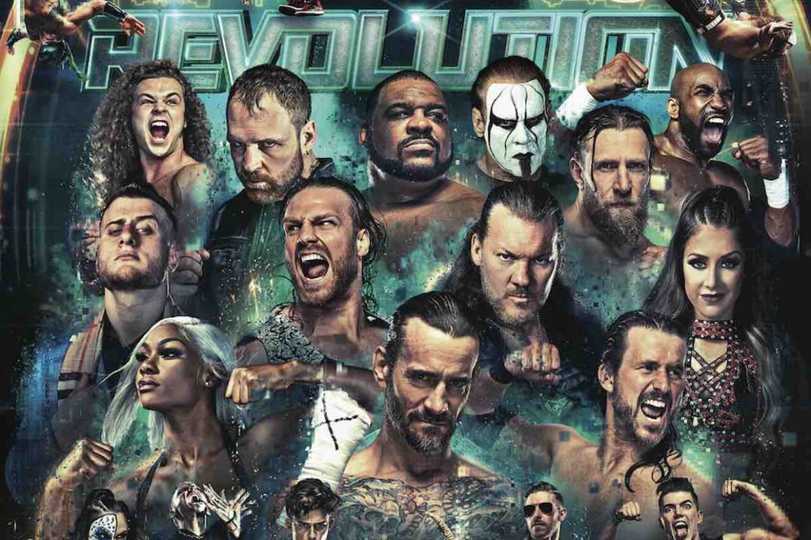 Live Podcast: Review of AEW Revolution that featured four title matches ...