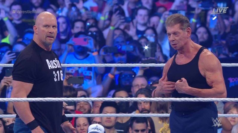 Vince McMahon Wrestles At WrestleMania 38 Night Two, Steve Austin ...