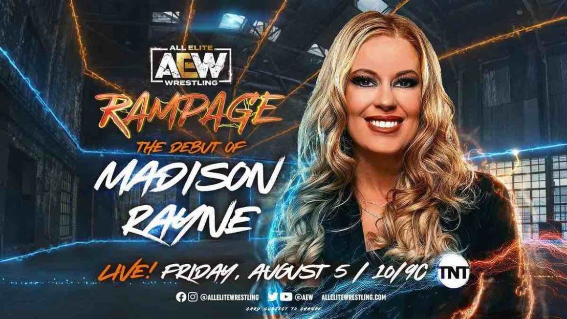 Aew Rampage Results 8522 Special Live Episode Featuring In Ring Debut Of Madison Rayne 