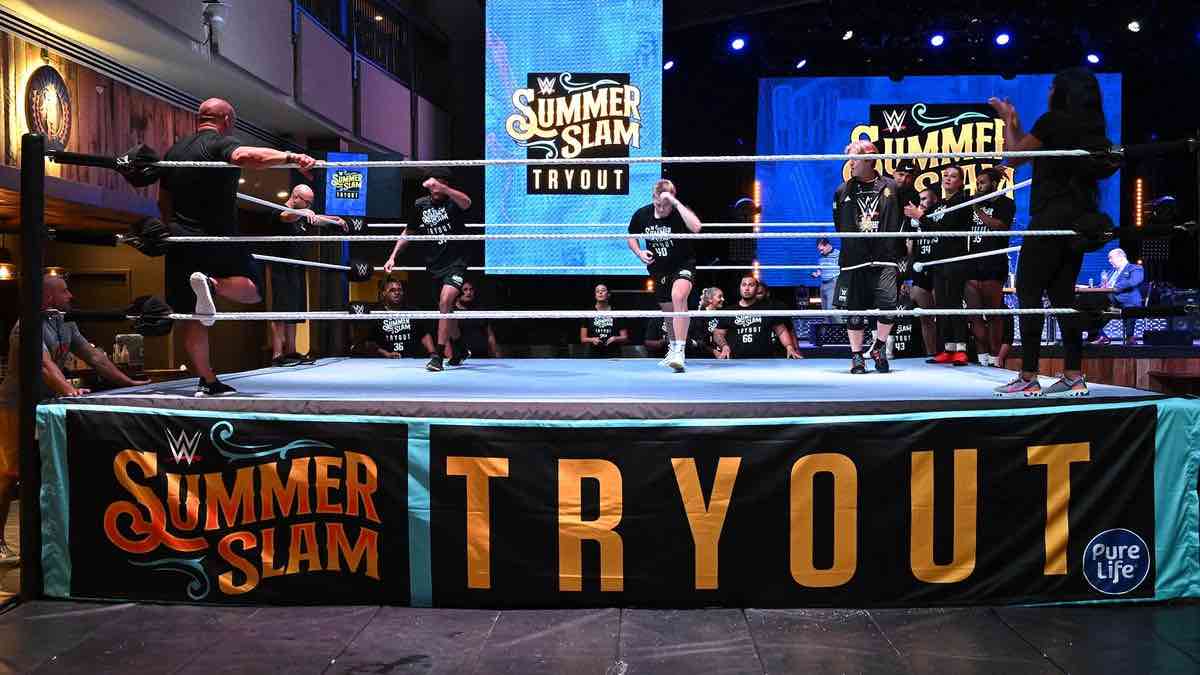 Video Inside look at the 2022 WWE SummerSlam Tryout WWE News, WWE