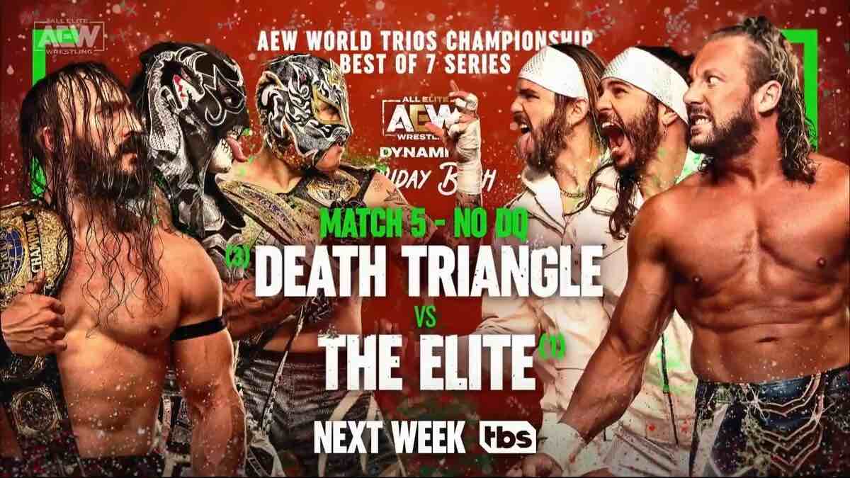 Current Card For Wednesday's AEW Dynamite Holiday Bash - WWE News, WWE ...