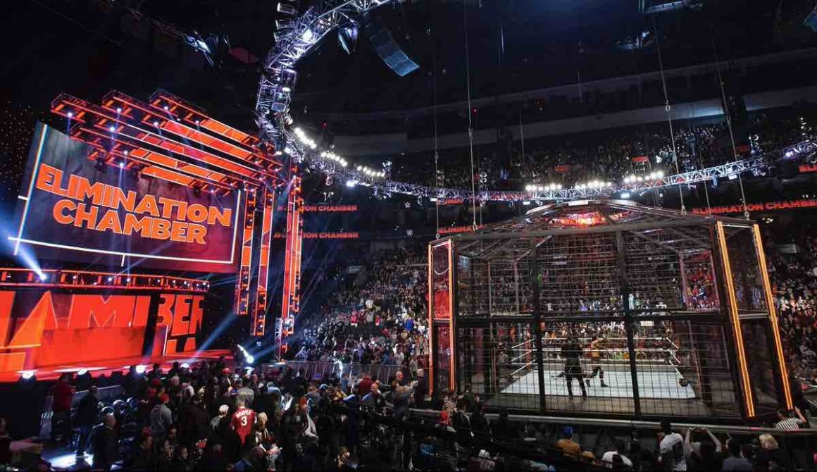 WWE Elimination Chamber nears total sellout same day tickets go onsale