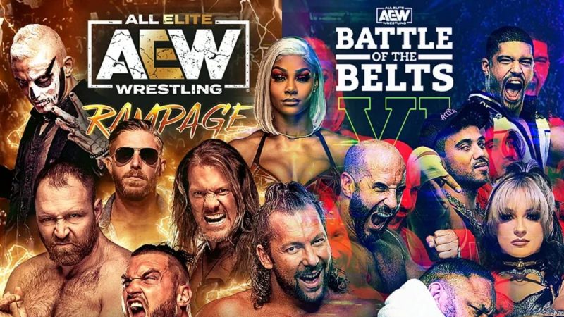 Special live episode of AEW Rampage and AEW Battle of the Belts VI ...