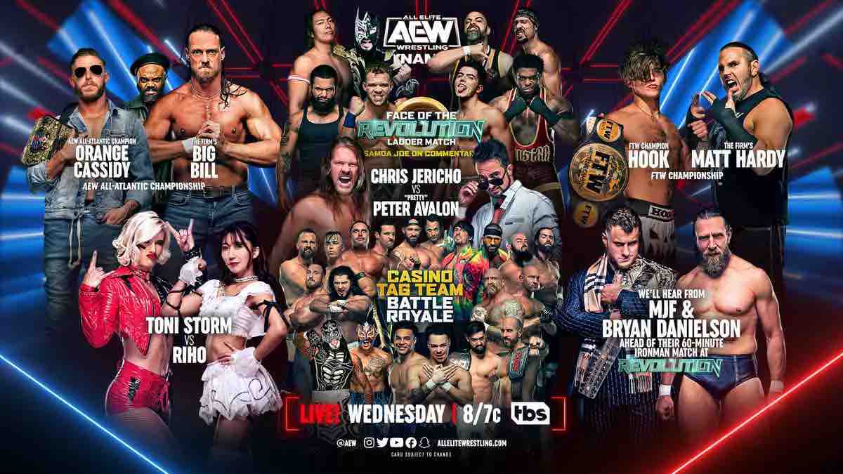 AEW Dynamite Preview: Go-Home Show For This Sunday's Revolution PPV ...