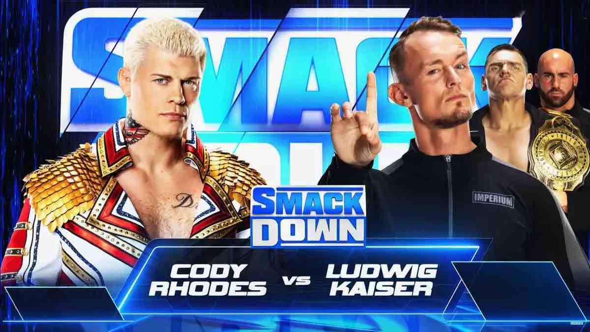 UPDATED WWE SmackDown Live Coverage Tonight Cody Rhodes in action