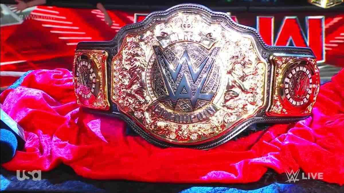 WWE Creates New Championship Belt For Greatest Royal Rumble (Pic