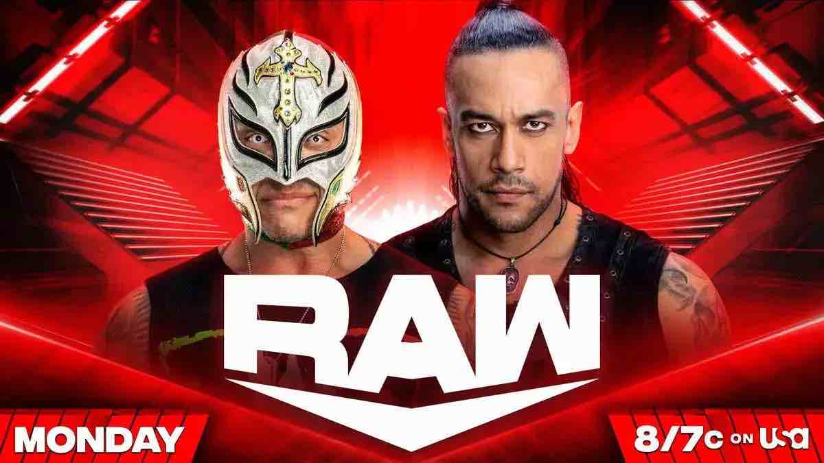 WWE Raw Live Coverage Tonight Rey Mysterio vs. Damian Priest, Bad