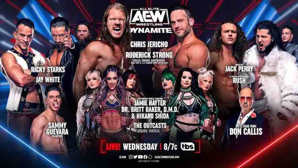 AEW Dynamite Preview: Fall Count Anywhere Match, Don Callis To Speak ...