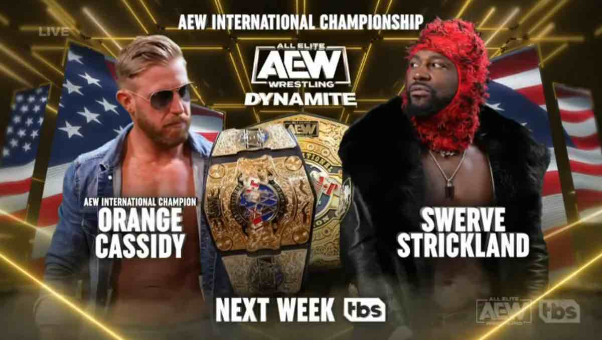 Title Match Announced For Next Week's AEW Dynamite - WWE News, WWE ...