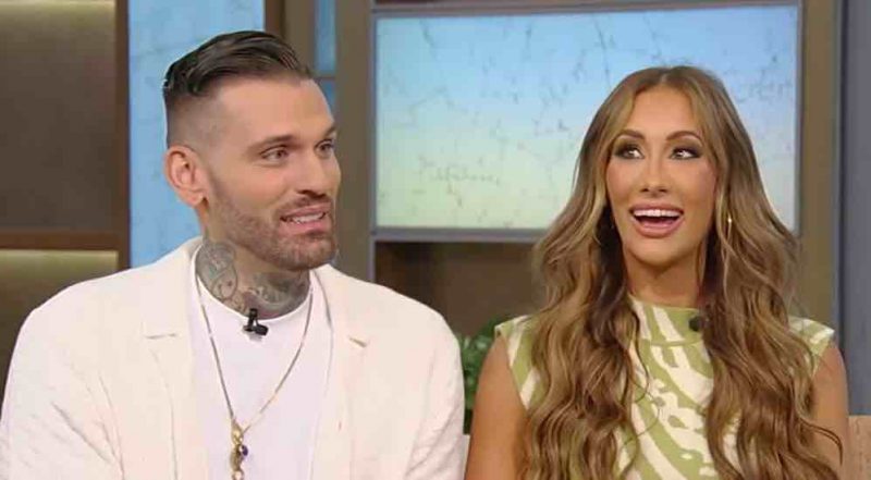 Carmella and Corey Graves reveal gender of their baby on 