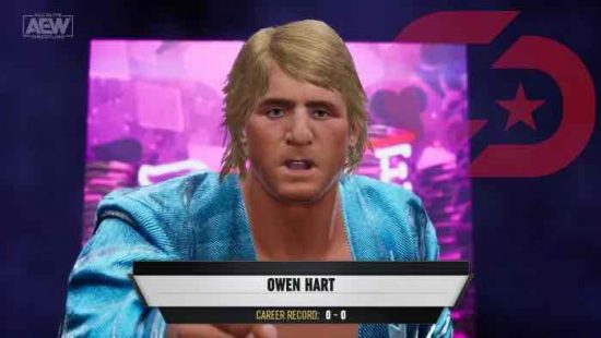 AEW Fight Forever: Owen Hart First Look! 