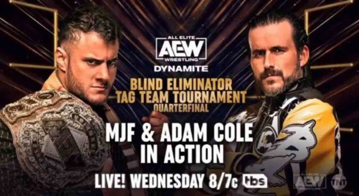 MJF And Adam Cole To Team Up On Wednesday's AEW Dynamite, Updated ...