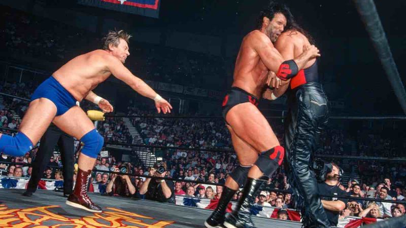 WCW Great American Bash 1997 Full Match Flashback: The Outsiders vs ...