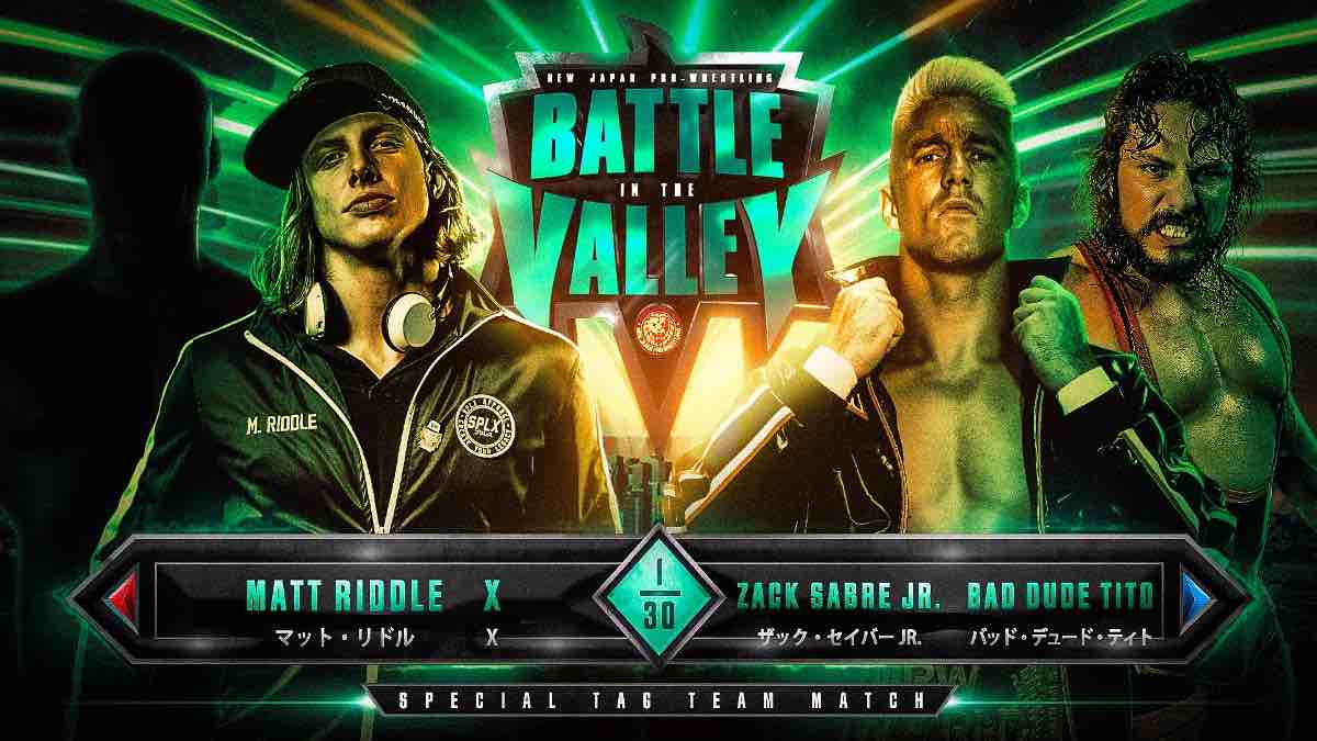 Former WWE Superstar to compete at NJPW Battle in the Valley, full